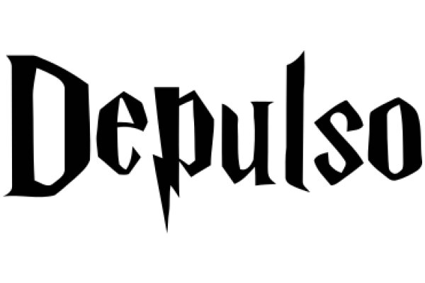 A Close-up of the Word 'Depulso' in a Stylized Font