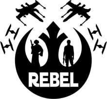 Rebel Alliance: A Star Wars-Inspired Logo