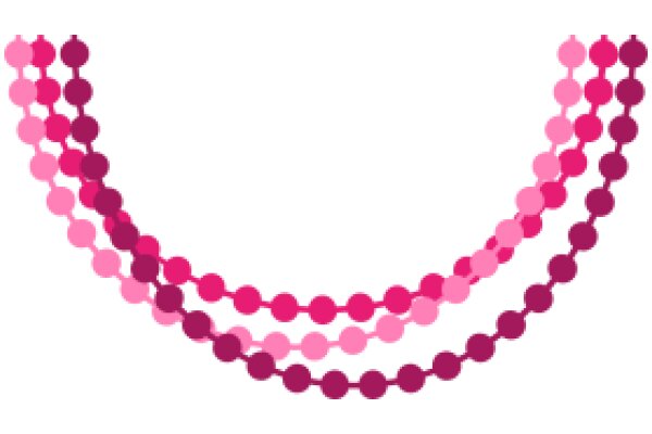 Vibrant Pink and Purple Beaded Necklace