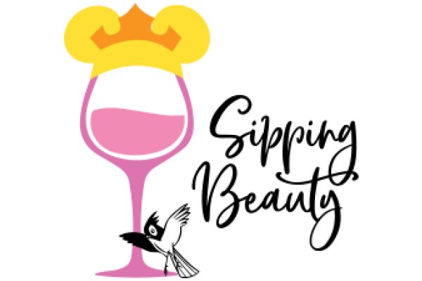 Sipping Beauty: A Whimsical Blend of Wine and Art