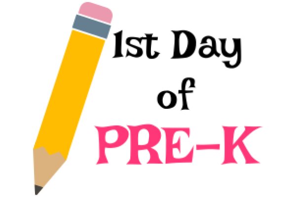 Celebrating the First Day of Pre-K with a Pencil