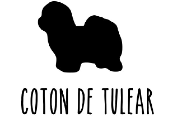 Cotton De Tulear: A Silhouette of a Dog's Head