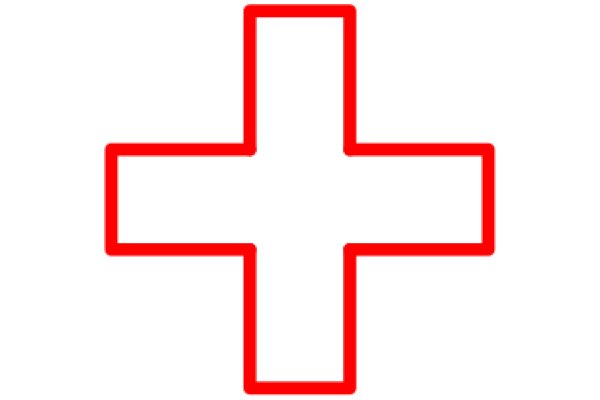 Simplistic Red Cross Symbol