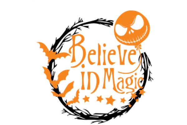 Believe in Magic: A Halloween-themed Logo