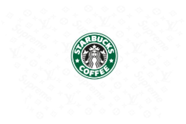 Starbucks Coffee Logo on a White Background