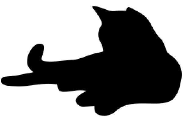 Silhouette of a Cat: A Simple yet Elegant Design