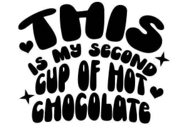 This is my second cup of hot chocolate