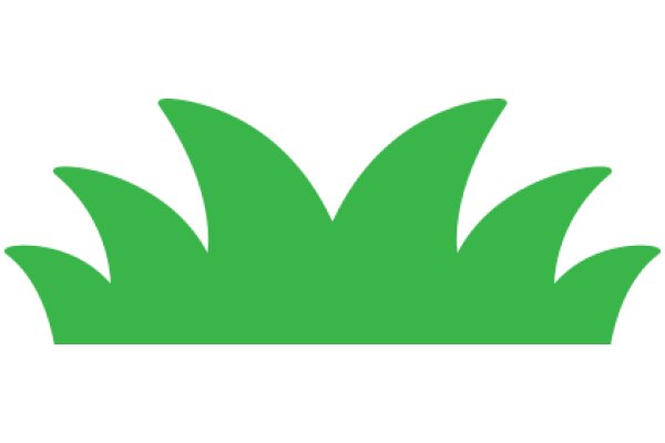 Vibrant Green Crown Icon