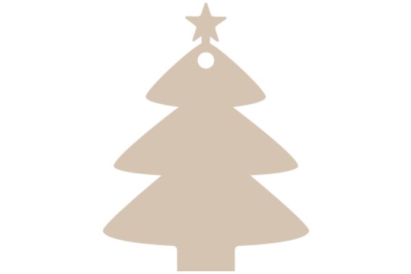 Simplified Christmas Tree Icon