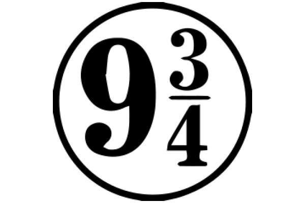 A Logo of the Number 9 with the Number 3 Inside It