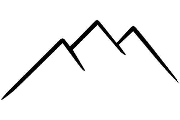 Simplistic Mountain Icon