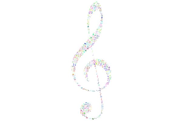 Musical Harmony: A Colorful Symphony of Symbols