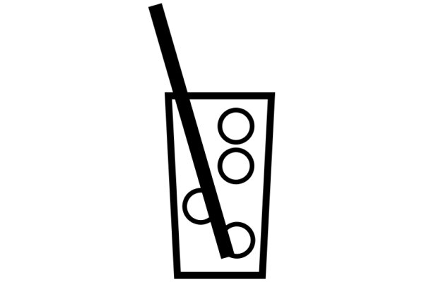 Simplicity in Design: A Minimalist Drink Icon