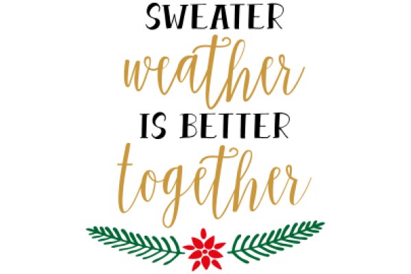 Embrace the Coziness: Sweater Weather is Better Together