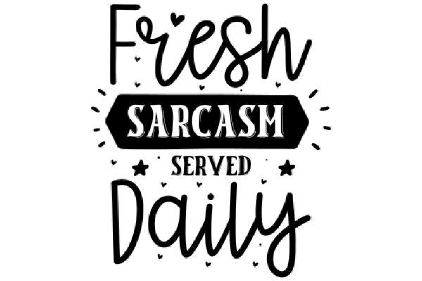 Fresh Daily Sarcasm: A Humorous Take on Daily Life