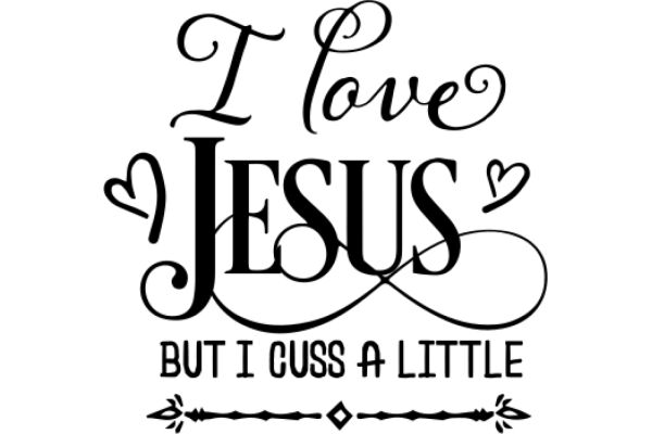 A Playful Affirmation: 'I Love Jesus, But I Cuss a Little'