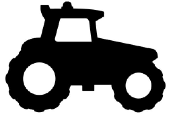 A Silhouette of a Four-Wheeled Vehicle