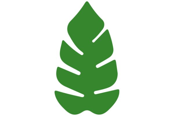 Simplicity in Design: A Green Leaf Logo