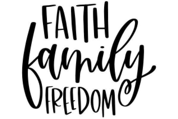 Faith Family Freedom: A Graphic Design