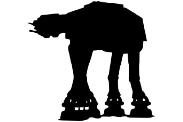 The Silhouette of a Star Wars AT-AT: A Classic Sci-Fi Icon