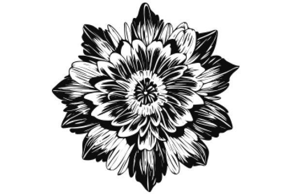 Stylized Flower Illustration