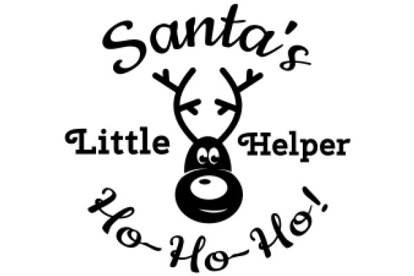 Santa's Little Helper: A Festive Logo for the Holiday Season