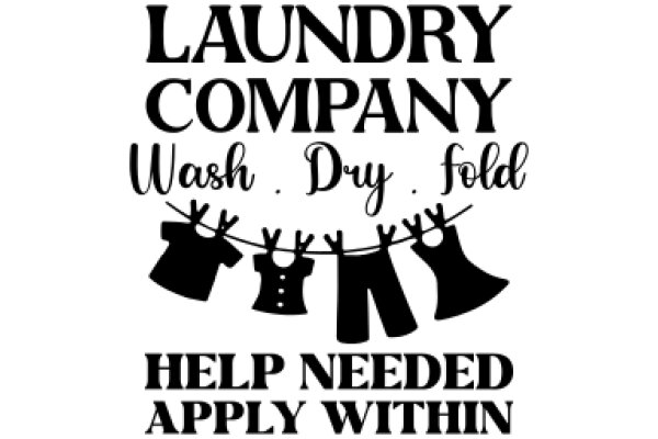 Laundry Company Advertisement: Help Needed Apply Within