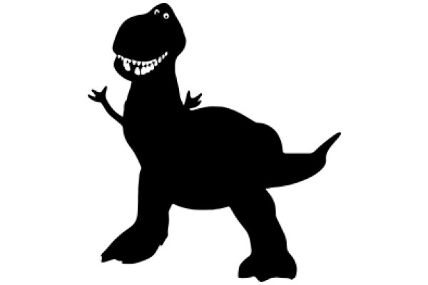 A Silhouette of a T-Rex, Ready to Roam