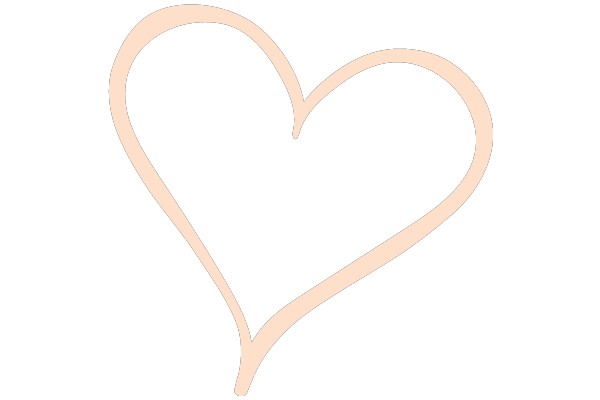 Simplistic Pink Heart Emoji