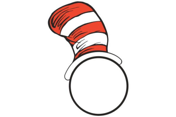 Whimsical Adventure: The Red and White Striped Hat