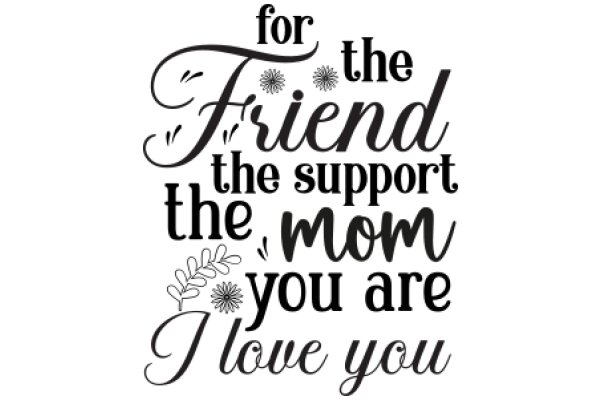 For the Friend You Love: A Mother's Day Tribute