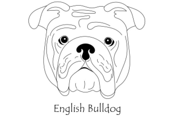 English Bulldog: A Illustration