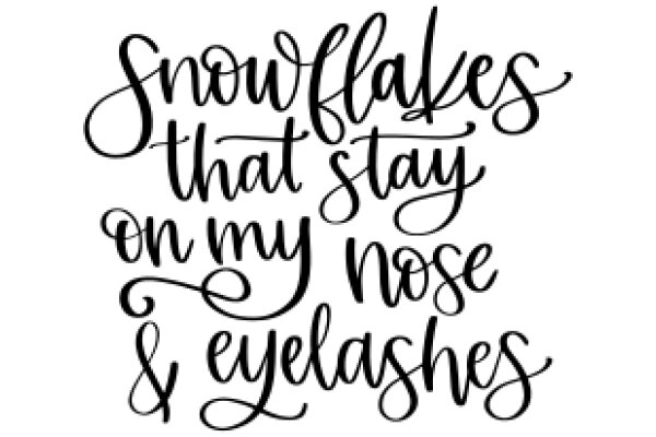 Snowflakes: A Poem of Winter's Whispers