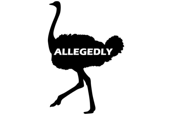 Alleged Ostrich Silhouette