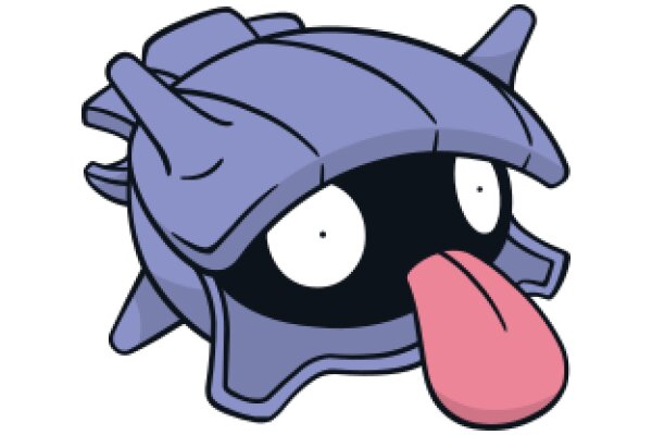 A Purple Pokémon with a Tongue Out, Ready for Adventure!