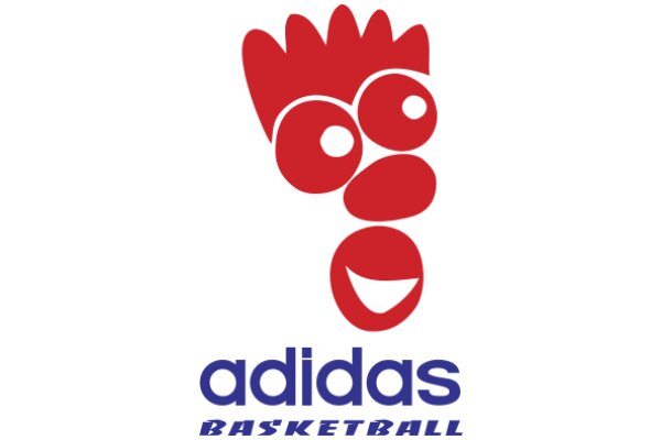 Adidas Basketball: A Smiling Red Logo