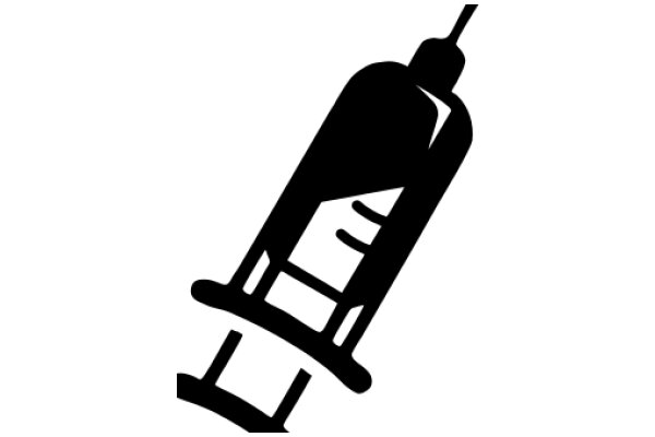 A Silhouette of a Chair and a Bottle