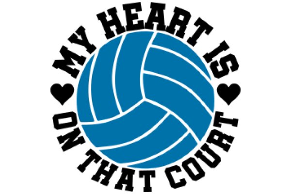 My Heart Is On Court: A Symbol of Passion for Volleyball