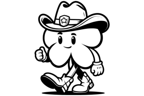 A Cowboy's Companion: The Friendly Adventures of a Cartoon Cloud