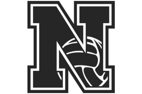 Northwestern University Volleyball Team Logo