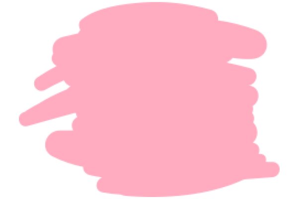 A Blurred Pink Shape