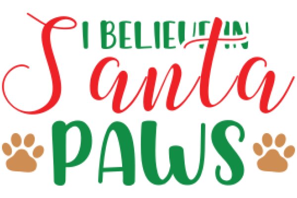 Holiday Greetings: A Festive Message from Santa Paws