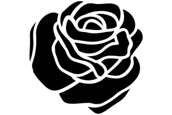 Stylized Rose: A Digital Artwork