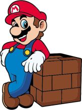 Mario's Brick Adventure: A Playful Interaction with the Iconic Character