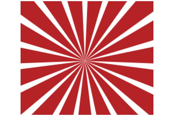 Radiant Red Spiral Design