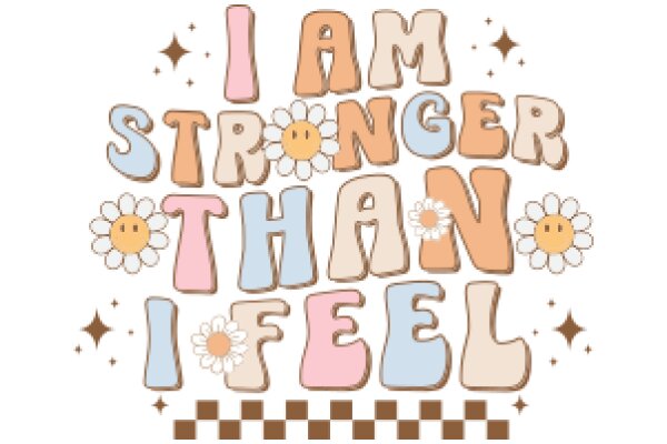 Empowerment and Positivity: A Colorful Affirmation Poster