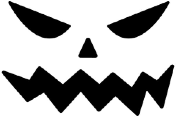 Simplistic Halloween Icon: A Halloween Pumpkin Emoji