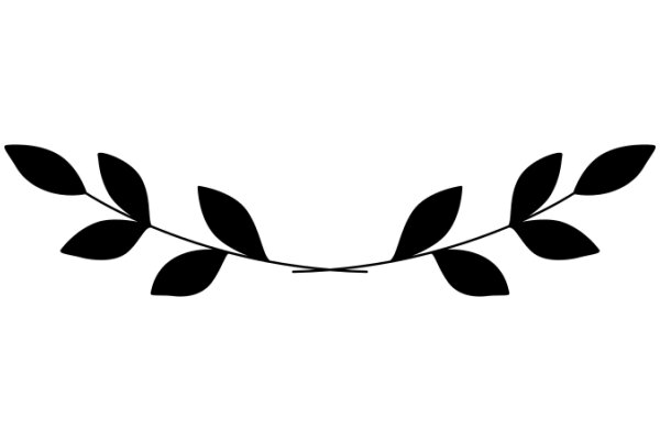 Simplistic Laurel Wreath Design