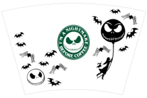 A Nightmare Before Coffee: A Playful Coffee Cup Design