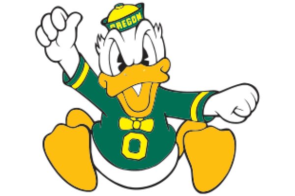 Celebrating the Spirit of Oregon with a Duck Mascot!